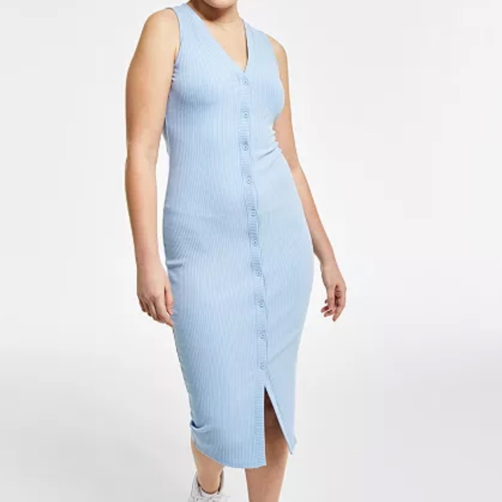 NWT Bar III Ribbed Bodycon Midi Dress!
